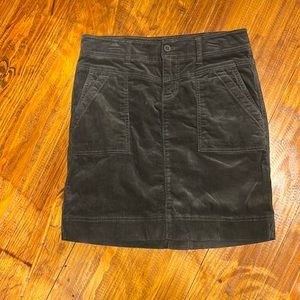 The North Face Corduroy Skirt Gray Size 2